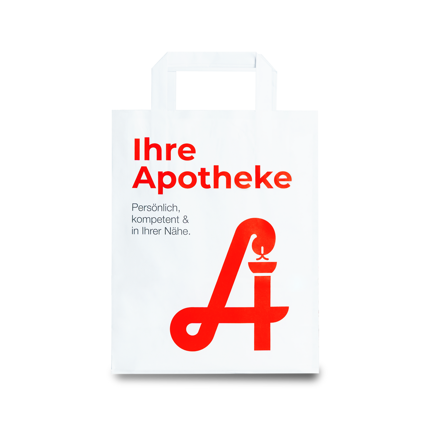 Apotheken-Papiertragetasche Größe M