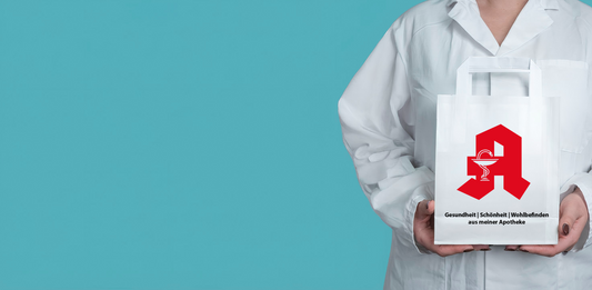 Papiertragetaschen für Apotheken – moderne Verpackung für den Apothekenalltag