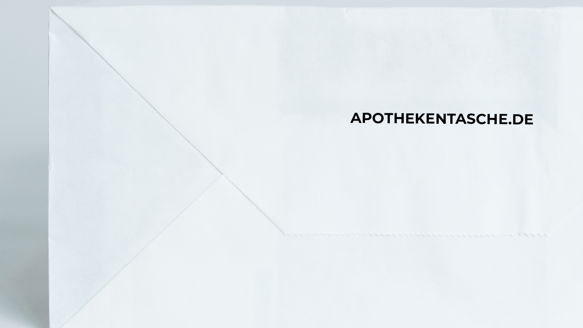 Apothekentasche.de Papiertragetasche boden