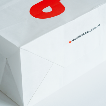 Apotheken-Papiertragetasche Größe M