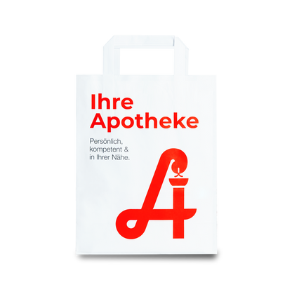 Apotheken-Papiertragetasche Größe M