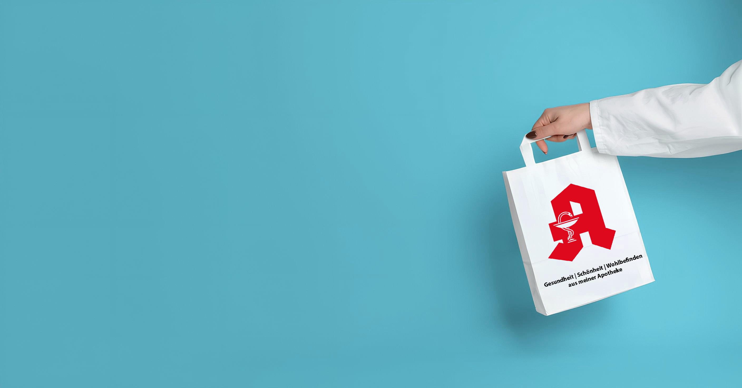 Header Shop mit Apothekentasche für Deutschland