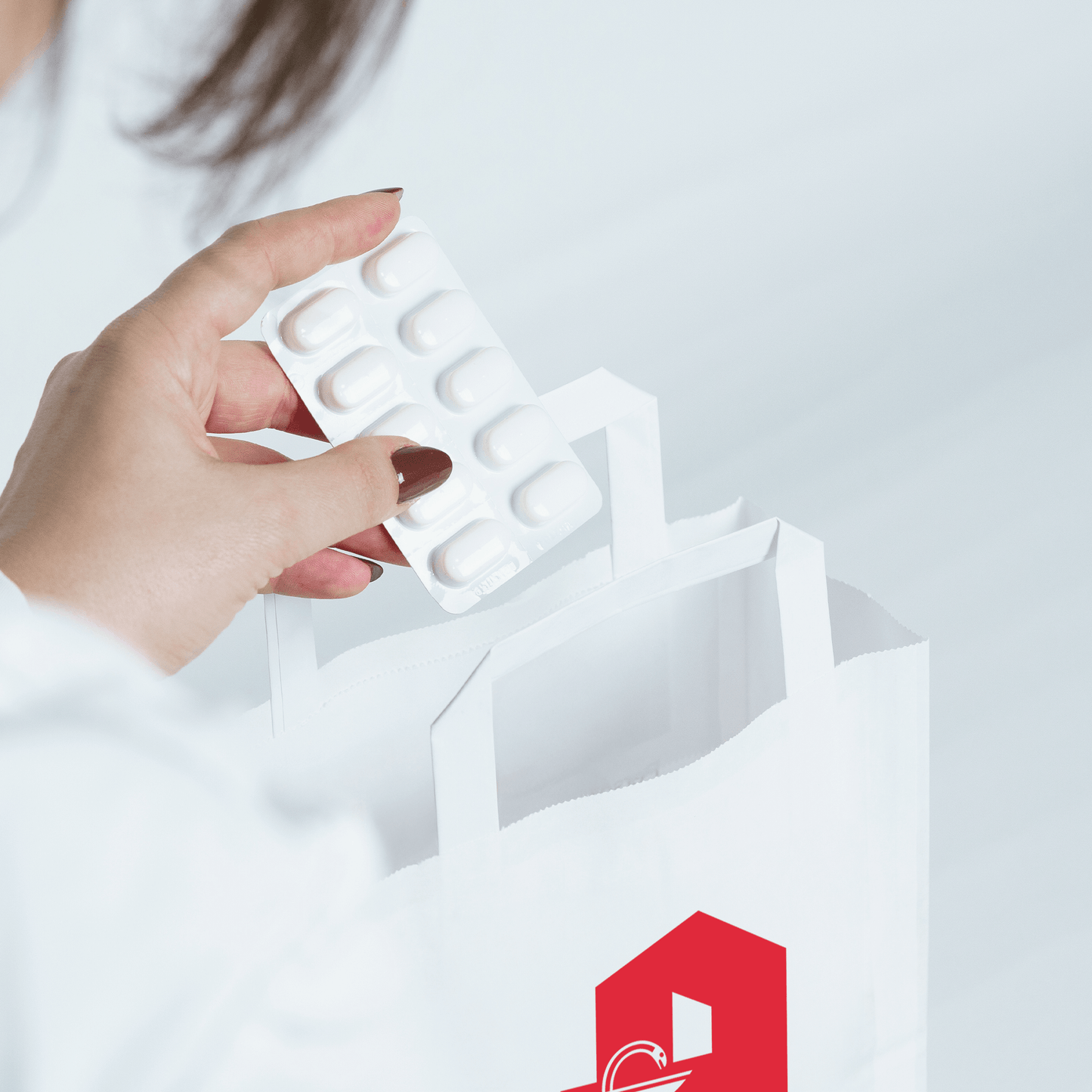 Apothekentüte in Anwendung. So verpacken Sie für Ihre Apotheke