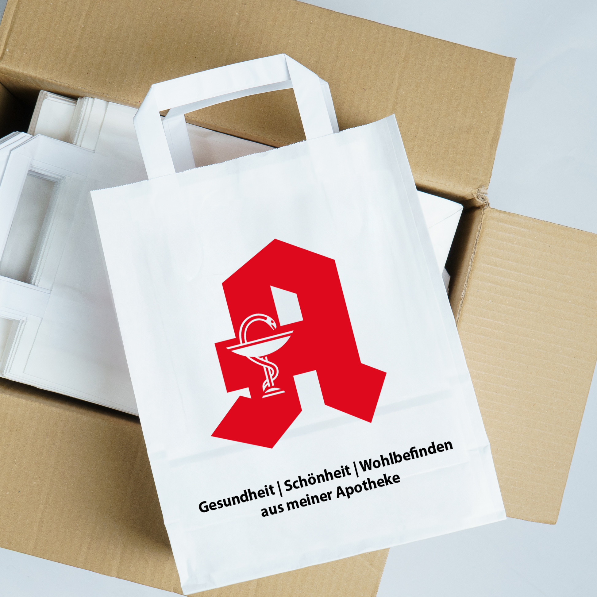 Arzneimittel richtig verpackt mit Apothekentasche.de